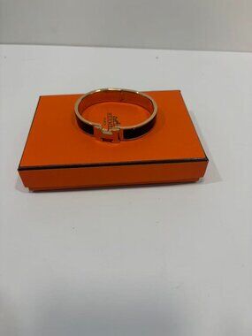Hermes Women's Authentic Black Bracelet